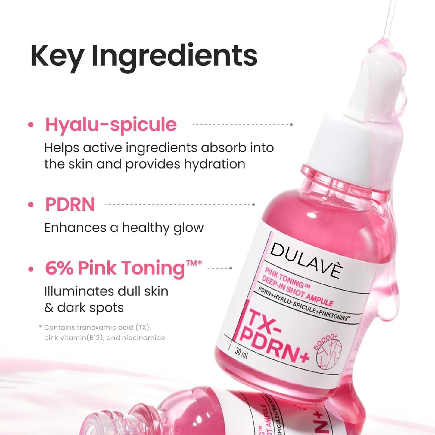 Dulavè™ Pink Toning Ampule For Glass Skin