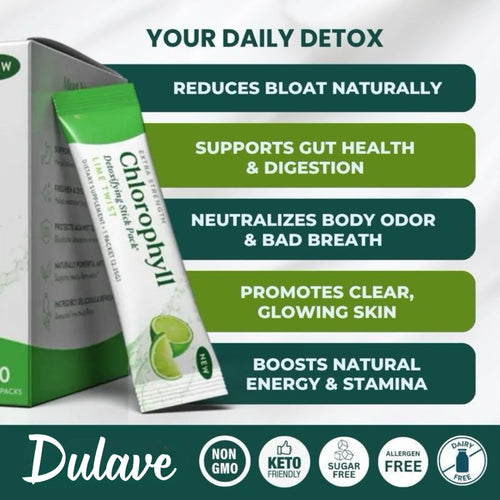 Chlorophyll Glow For Detox, Energy & Clear Skin